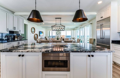 Mexico Beach House | Second Wind: Stunning MB 5 Bedroom Beachfront Home- Sleeps 20, Private Pool!