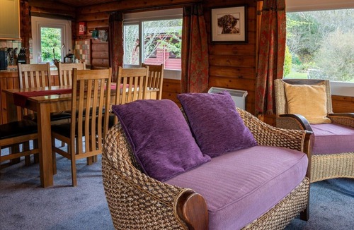 Duirinish Cabin | Self-Catering log cabin near Plockton and the Isle of Skye secluded, well equipped and dog friendly.