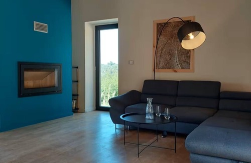 Zakharo House | Self-sufficient straw bale house in organic olive grove, with sea view
