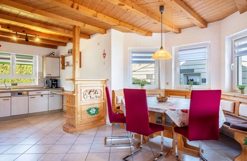 Schonach im Schwarzwald House | Semi-detached House Christa with Parking, Terrace, Private Garden and Balcony