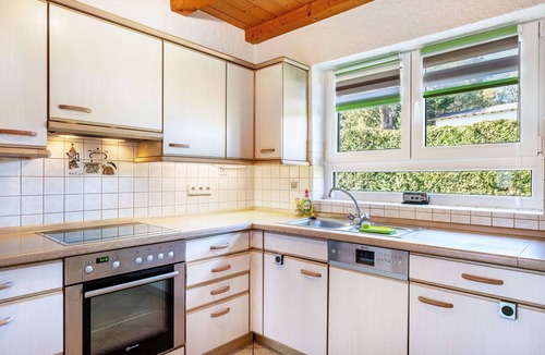 Schonach im Schwarzwald House | Semi-detached House Christa with Parking, Terrace, Private Garden and Balcony