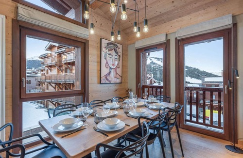 Courchevel Ski Chalet | Semi-detached chalet in Courchevel 1650, 4 en-suite bedrooms, pet friendly