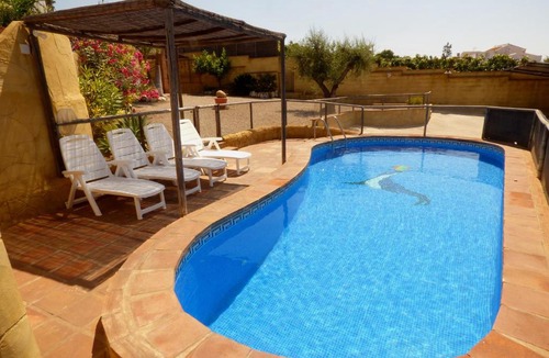 Velez-Malaga House | Semi heated private pool front 2,2 kms beach, all private