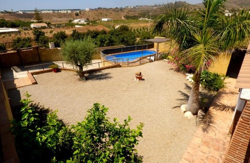 Velez-Malaga House | Semi heated private pool front 2,2 kms beach, all private