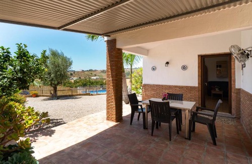 Velez-Malaga House | Semi heated private pool front 2,2 kms beach, all private