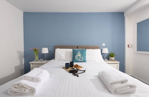 St Just Hotel | Sennen, B&B - a hotel room that sleeps 2 guests in 1 bedroom