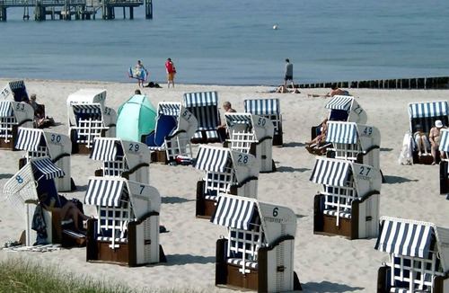 Ostseebad Wustrow Apartment | Separate vacation apartment close to the sea (800m) in Wustrow, quiet central location, WLAN