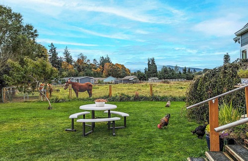 Sequim House | Sequim Sunrise Exquisite Country Apartment