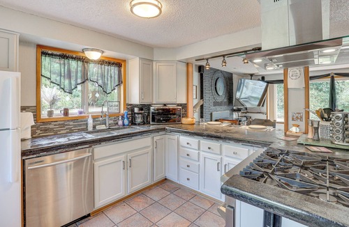 Sequim House | Sequim Vacation Rental w/ Private Pool & Fire Pit!