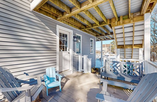 Biddeford Pool House | Serene Coastal Retreat with Breathtaking Ocean Views and Fire pit