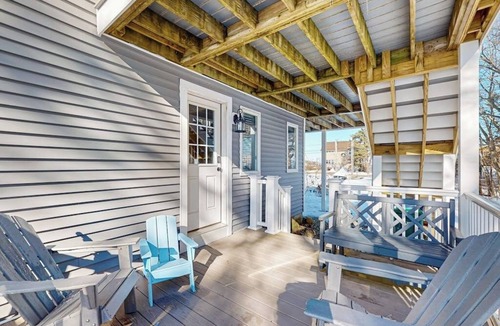 Biddeford Pool House | Serene Coastal Retreat with Breathtaking Ocean Views and Fire pit