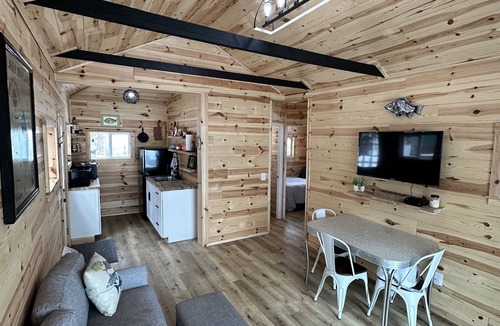 Waters Cottage | Serene cottage on private lake! Enjoy a private dock, fire pit, canoe, & more!