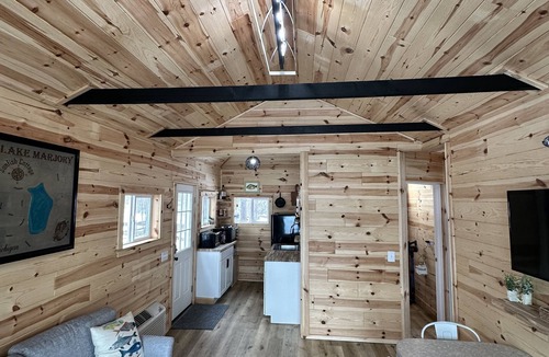 Waters Cottage | Serene cottage on private lake! Enjoy a private dock, fire pit, canoe, & more!