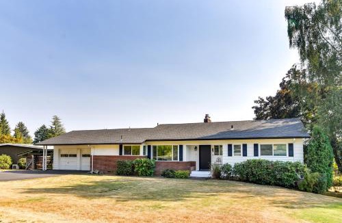 Forest Grove House | Serene Forest Grove Home w/Deck & Stunning Views!