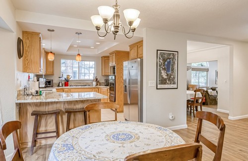 Montgomery Estates House | Serene Montgomery Estates Ski & Beach Haven | Large Deck | Nearby Hiking