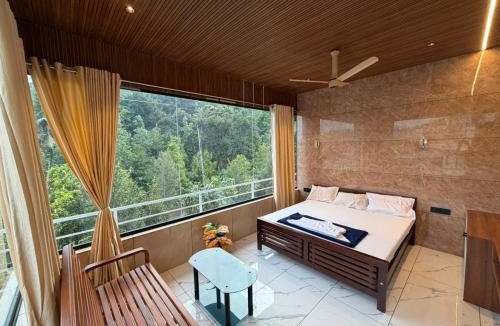 Anachal Hotel | Serene Mountains Munnar - Glass Villa
