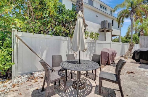 Ilexhurst Apartment | Serene oceanfront suite with Gulf view, grill, patio, central AC, & W/D