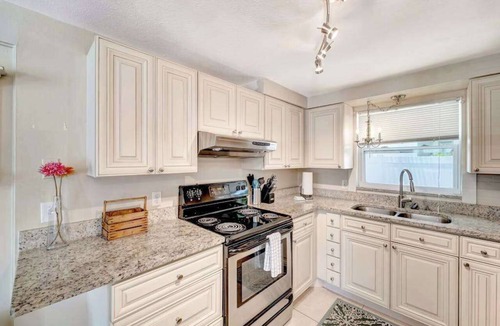 Ilexhurst Apartment | Serene oceanfront suite with Gulf view, grill, patio, central AC, & W/D