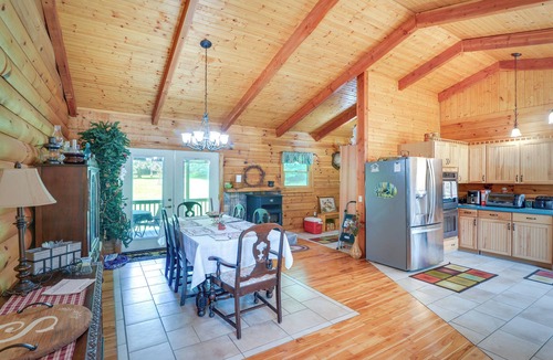 Dailey Cabin | Serene Valley Bend Cabin Rental: 7 Private Acres!