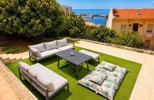 Cap d'Ail Apartment | Serenity - Sea view - 2 bedrooms, 3 beds to 7 people