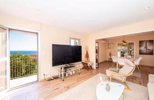 Cap d'Ail Apartment | Serenity - Sea view - 2 bedrooms, 3 beds to 7 people