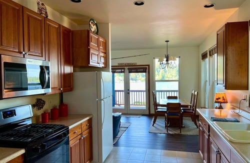 Eatonville House | Serenity Shores: Lakefront Vacation Home with Indoor Playhouse!