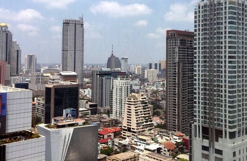 Yan Nawa Apartment | Serviced 2 Bed PENTHOUSE SKY VILLAS with View, Pool and BTS