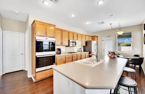 Seven Hills House | Seven Palms Stylish Home with Pool, Hot Tub,& Movie Room