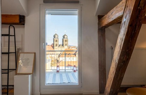 Bamberg Apartment | Sevenhills Bamberg Charmantes Dachgeschoss, Balkon, Bahnhofsnähe, Klimaanlage