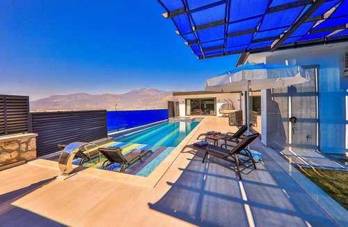 Kas Villa | Sevil Iki: Conservative Luxury Villa in Patara, Turkey, Private Pool and Enchanting Views