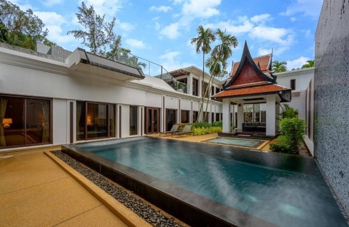 Mai Khao Villa | (SHA+)Three bedroom Beach front Pool Villa