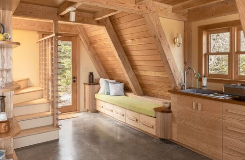 Dublin Shore Cabin | Shackup A-frame— Private Hot Tub & Beach Access