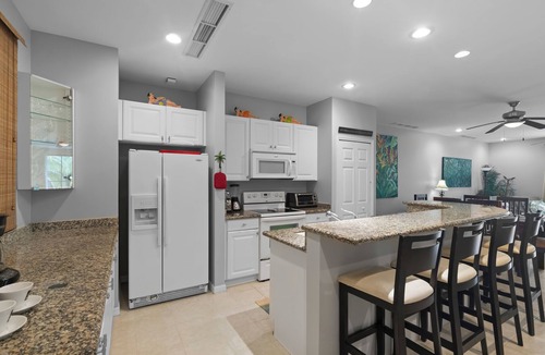 Coco Condo | Shaded Terrace w/BBQ - Multiple Pools & Beach Club