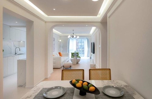 Changning Apartment | Shanghai High-end Zhongshan Apartment Designer Boutique Homestay Cozy 2-Bedroom