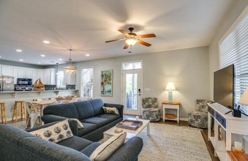 Garden City House | Shared Pool & Hot Tub! Seaside Murrells Inlet Home