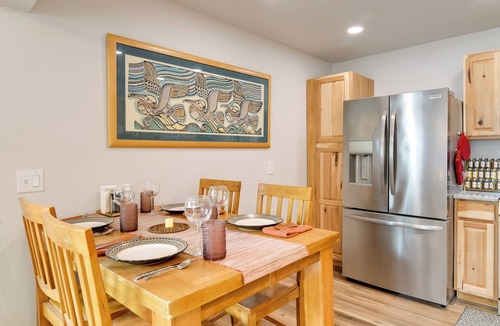 University Area Apartment | Shared Yard + Fire Pit: Airy Anchorage Apt!