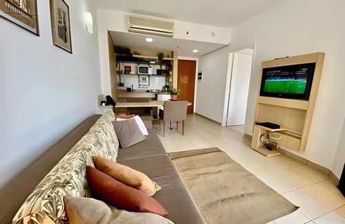 Boqueirao Apartment | SHB - Charming Apartment with Ocean Pool and Wi-Fi