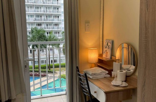 Barangay 76 Condo | Shell Residences MOA 4th C 1BR w/Balcony pool view