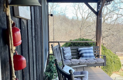 Etlan Cabin | Shenandoah cabin with 4 bedrooms, heated saltwater pool and beautiful views