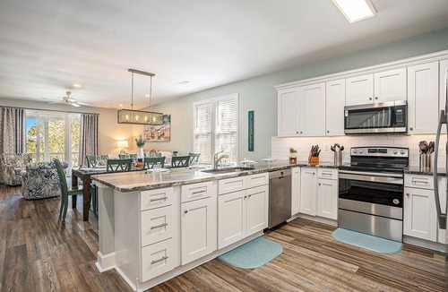 Woodland Terrace House | Shorely Blessed- Perfect Family Beach House w/private pool, golf cart included, just steps to beach