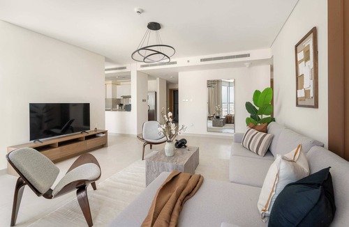 Abu Dhabi Apartment | Silkhaus Large 3BR+Maid | Radiant Viewz Reem