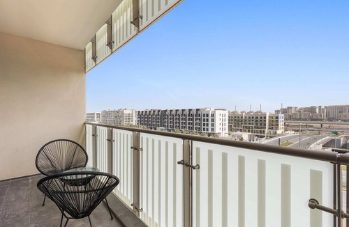 Al Raha Beach Apartment | Silkhaus Premium 2BDR | Near Al Rahah | Al Sana