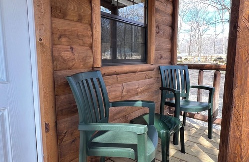 Sister Lakes Cabin | Sister Lakes of Michigan Glamping Cabin #2