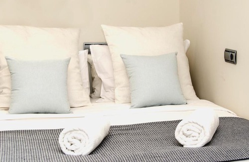 Vallpineda Apartment | Sitges Spaces Garden Paradise 3 bedroom, 3 bathroom, huge PRIVATE garden-terrace, pool- sleeps up to 8