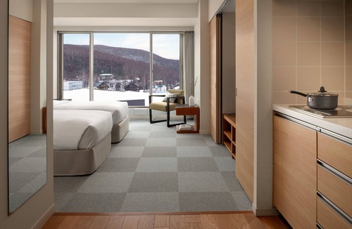 Hirafu Resort | Situated within the Shiki building and looking toward the Grand Hirafu slopes.