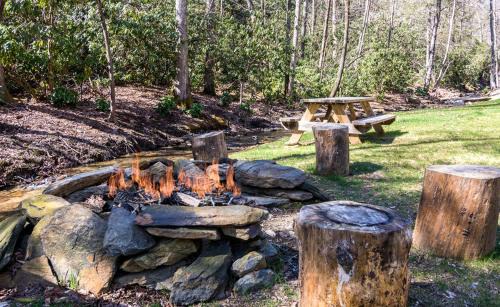 Black Mountain House | Six-Person Elevated Cabin in the Trees near Black Mountain, North Carolina