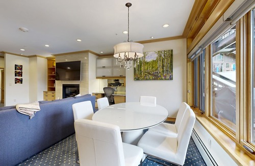 Vail Condo | Ski-in/out condo with fireplace, balcony, fast WiFi & shared hot tub, pool, W/D