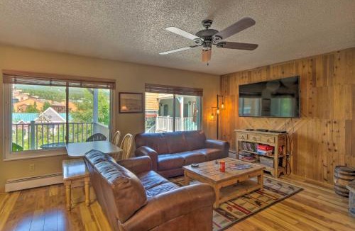 Historic District House | Ski & Unwind Fireside: Main St Condo in Tannhauser