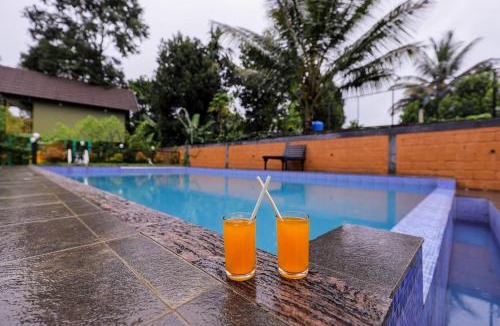 Vythiri House | sky blue villa