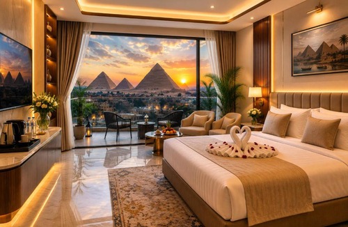 Giza Hotel | Sky Pyramids View INN